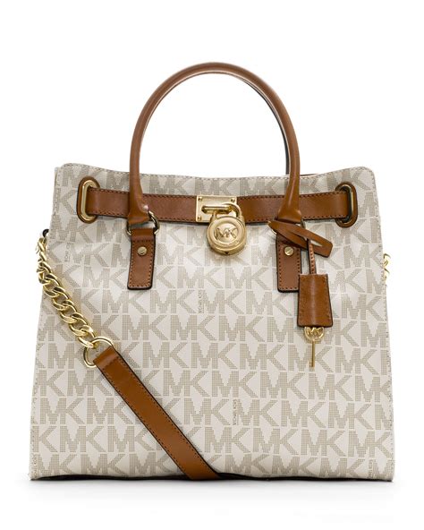 michael kors hamilton bag sizes|largest michael kors tote.